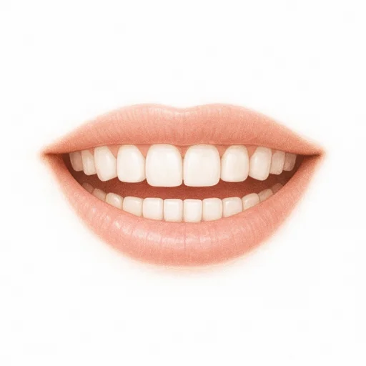 Illustrated flashcard — Teeth