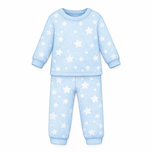 Illustrated flashcard — Pajamas