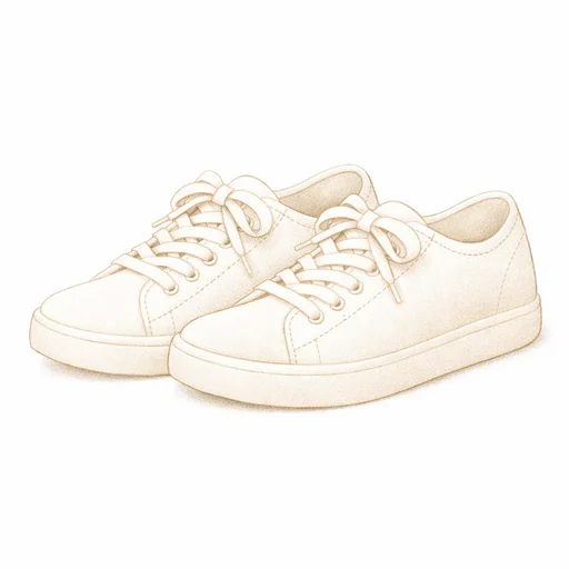 Illustrated flashcard — Shoes