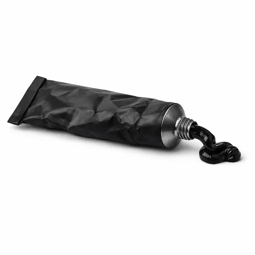 Illustrated flashcard — Black