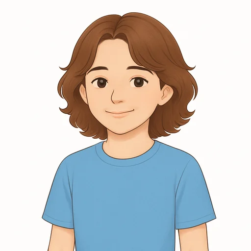 Illustrated flashcard — Calm