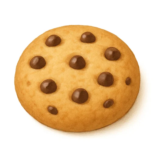 Illustrated flashcard — Cookie