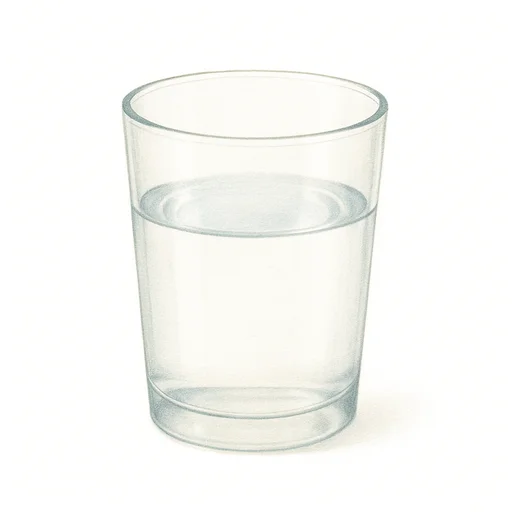 Illustrated flashcard — Water