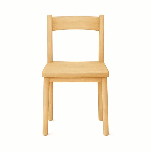 Illustrated flashcard — Chair